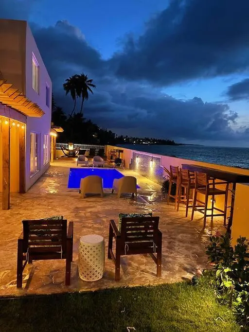 Casa Del Mar - Large Ocean Front Home On Sandy Beach With Pool Loiza